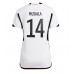 Duitsland Jamal Musiala #14 Voetbalkleding Thuisshirt Dames WK 2022 Korte Mouwen